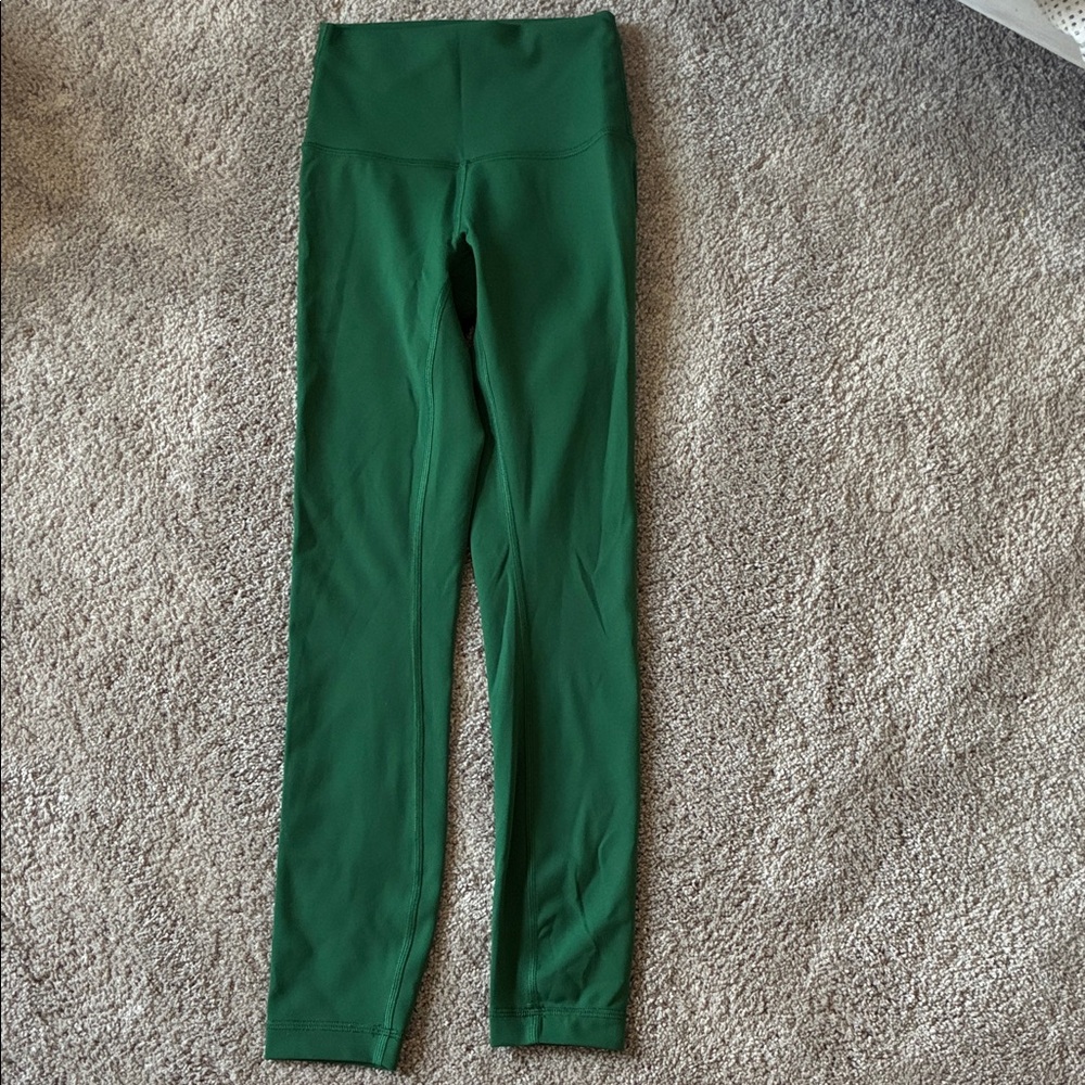 Lululemon Athletica Emerald Leggings